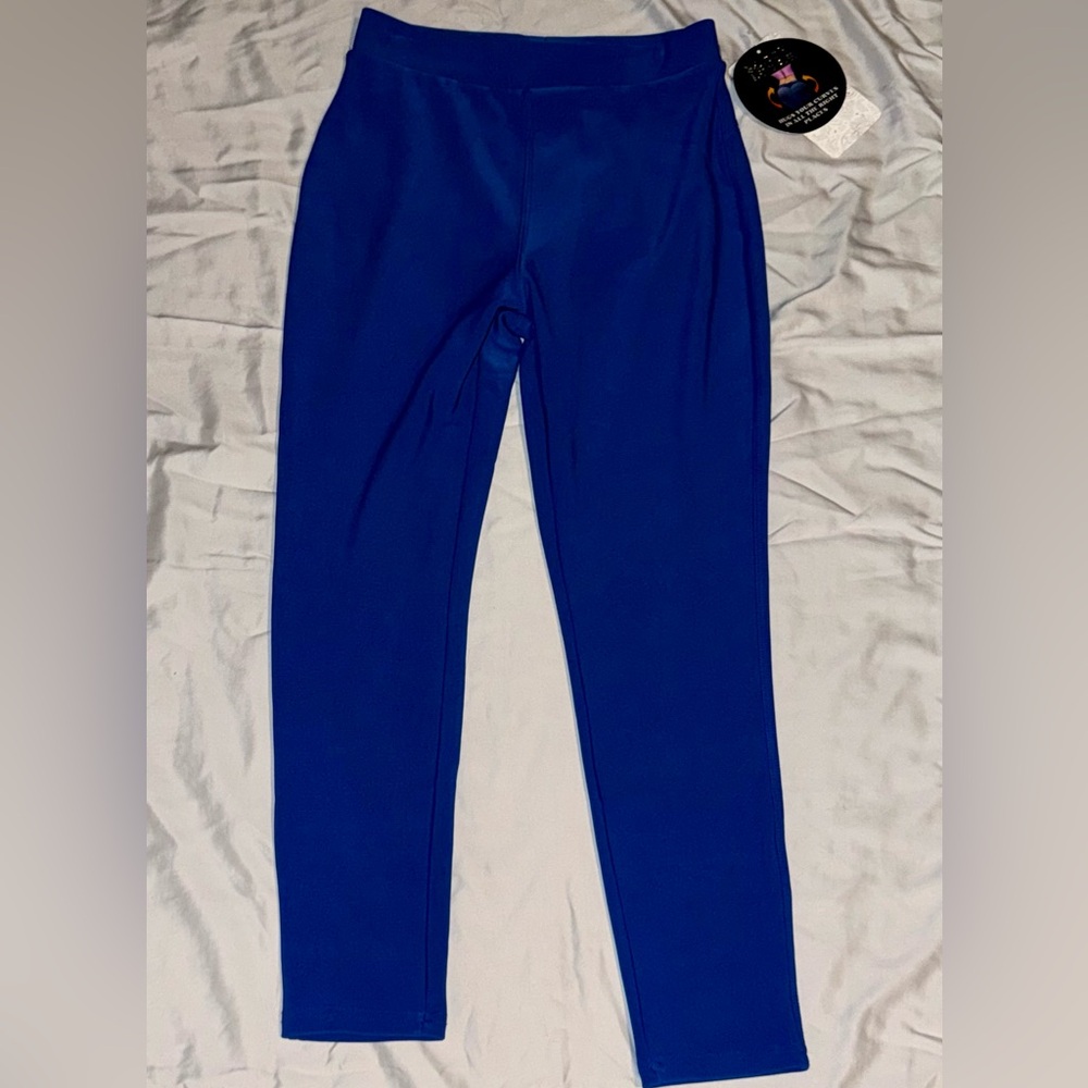 Blue Women's booty lift leggings
